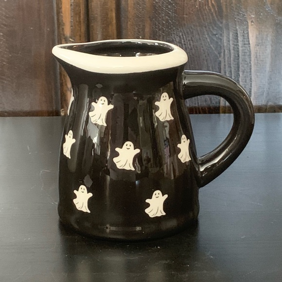 Halloween Ghosts Mini Ceramic Pitcher - Picture 2 of 12